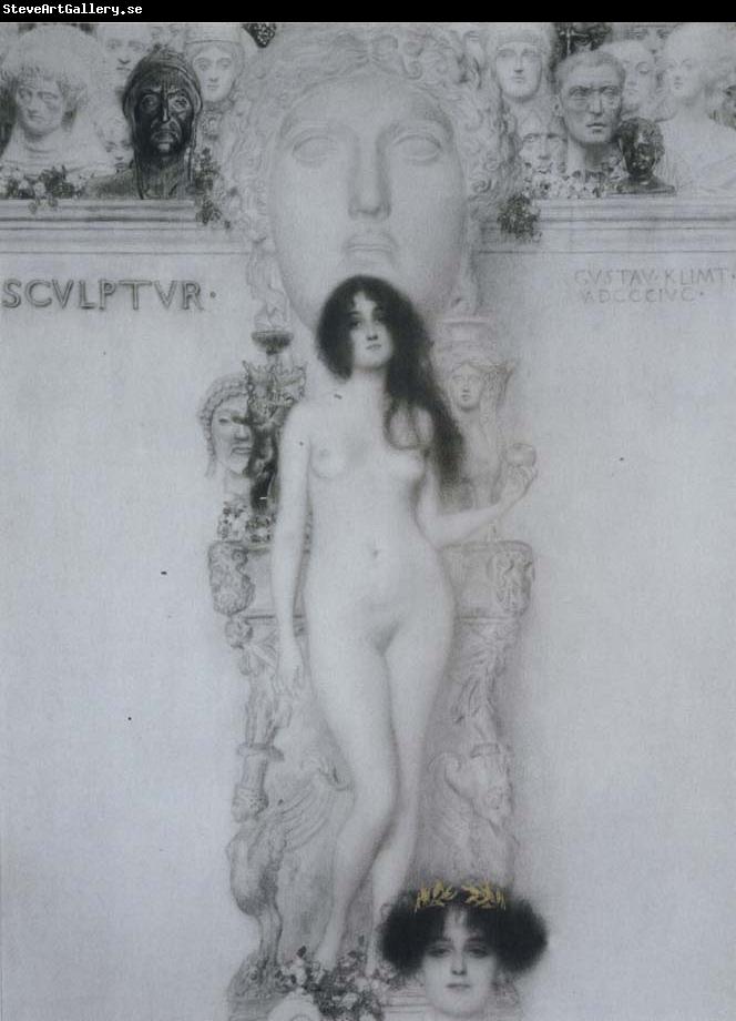 Gustav Klimt Sculpture